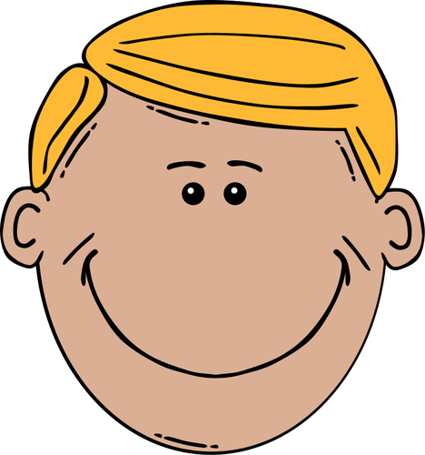 Of A Blonde Man Clipart