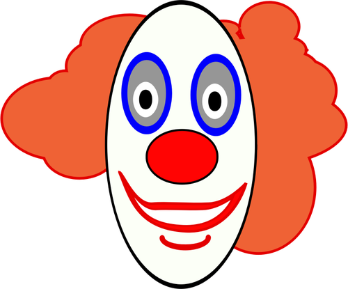 Clown Face Clipart
