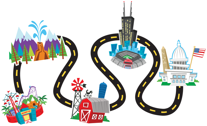 Road Map Image Clipart Clipart