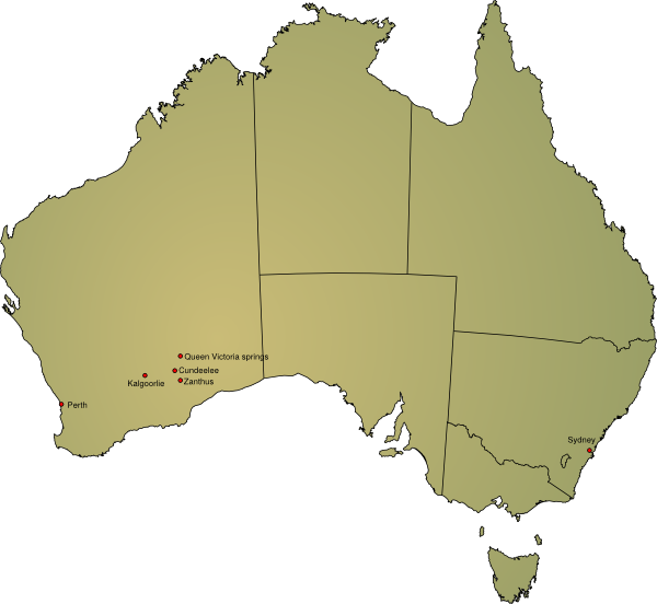 Vector Of Flag Australia Desert PNG File HD Clipart