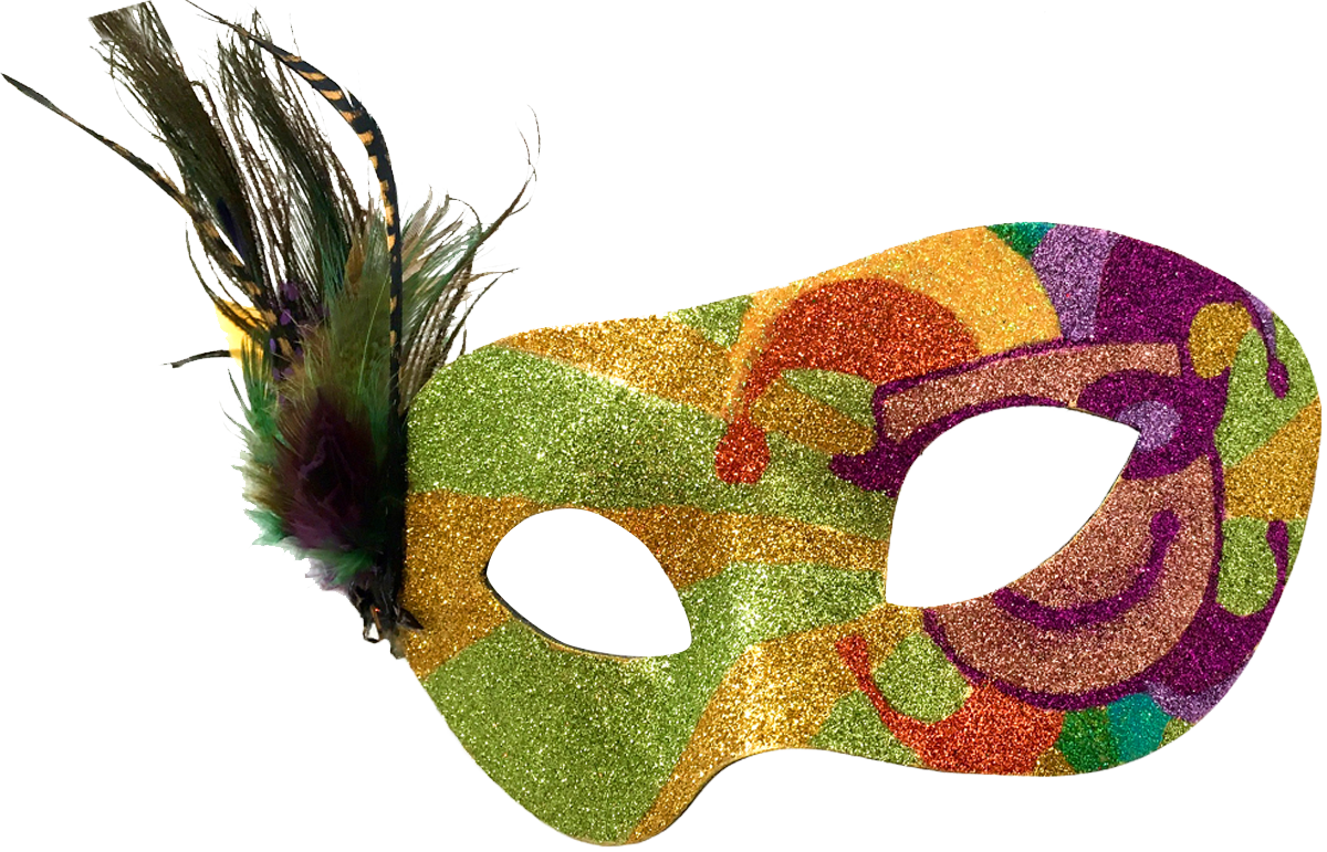 Mardi Orleans Mask Universal Gras Orlando In Clipart