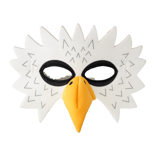 Eagle Bald Mask Costume Rpg Ikea Clipart