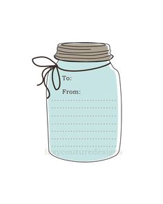 Free Mason Jar An Element For Use Clipart
