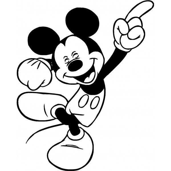 Mickey Mouse Black And White Mickey Minnie Clipart