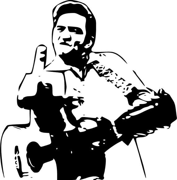 Ideas About Johnny Cash Middle Finger On Clipart