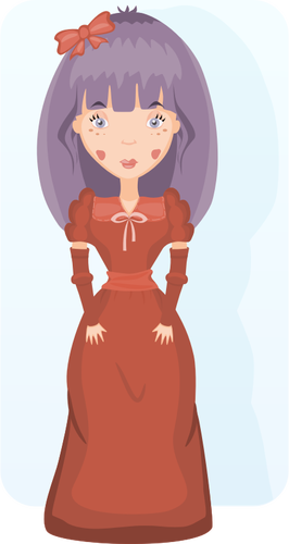 Victorian Girl Clipart