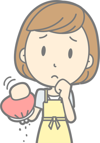 Girl With Empty Wallet Clipart