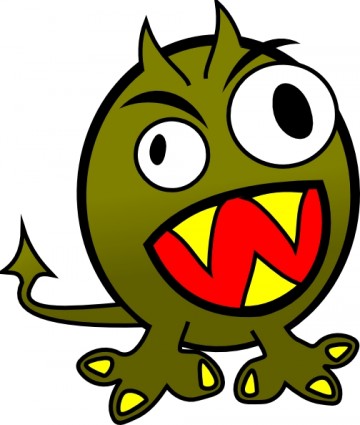Cartoon Monsters Vector For Download About Clipart