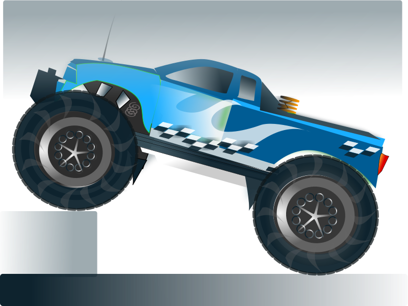 Clipart Monster Truck Stunt Png Image Clipart