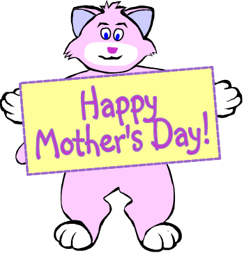 Mothers Day Pink Kitty Mother'Day Image Png Clipart
