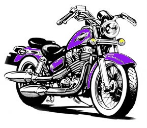 Harley Davidson Motorcycle Cartoon Png Image Clipart