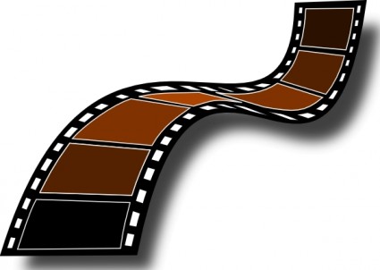 Movie Reel Vector For Download About Clipart