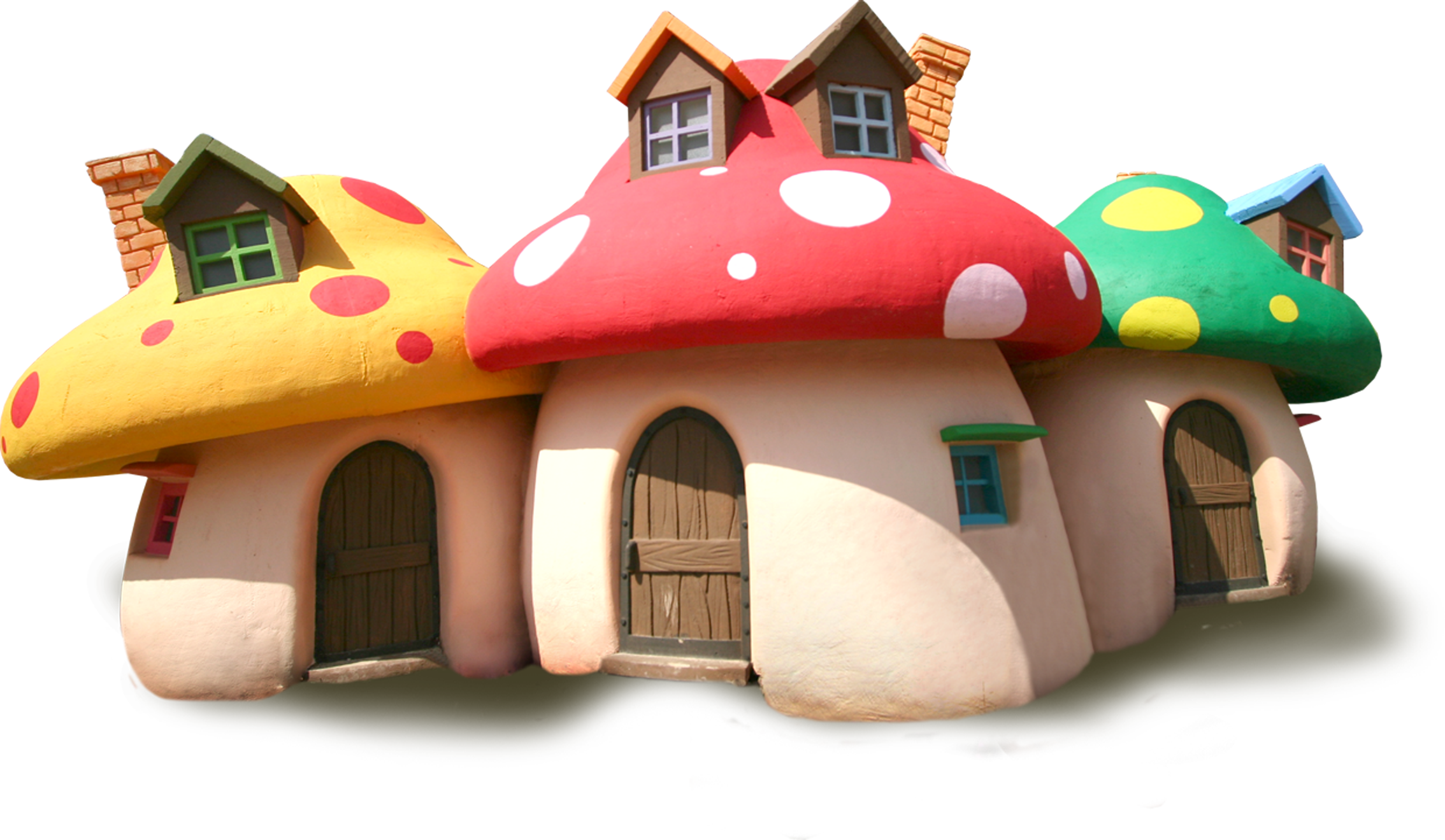 Small House Wallpaper Cartoon Mushroom PNG Image High Quality Clipart