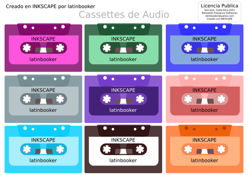 Audio Tapes Clipart