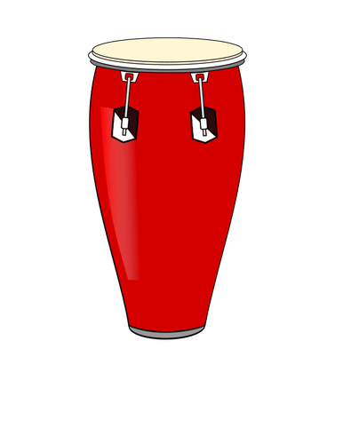 Red Conga Clipart