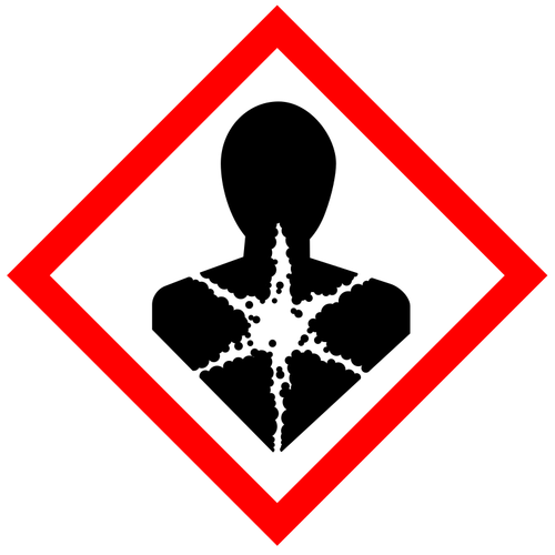 Pictogram For Substances Hazardous To Human Health Clipart
