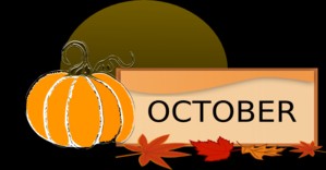 October For You Transparent Image Clipart