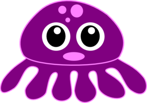 Cute Octopus At Vector Free Download Clipart