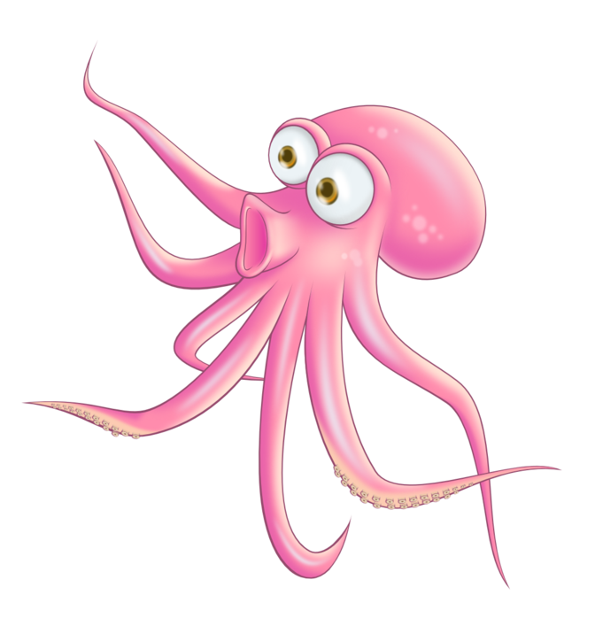 Free Cartoon Octopus The Png Image Clipart