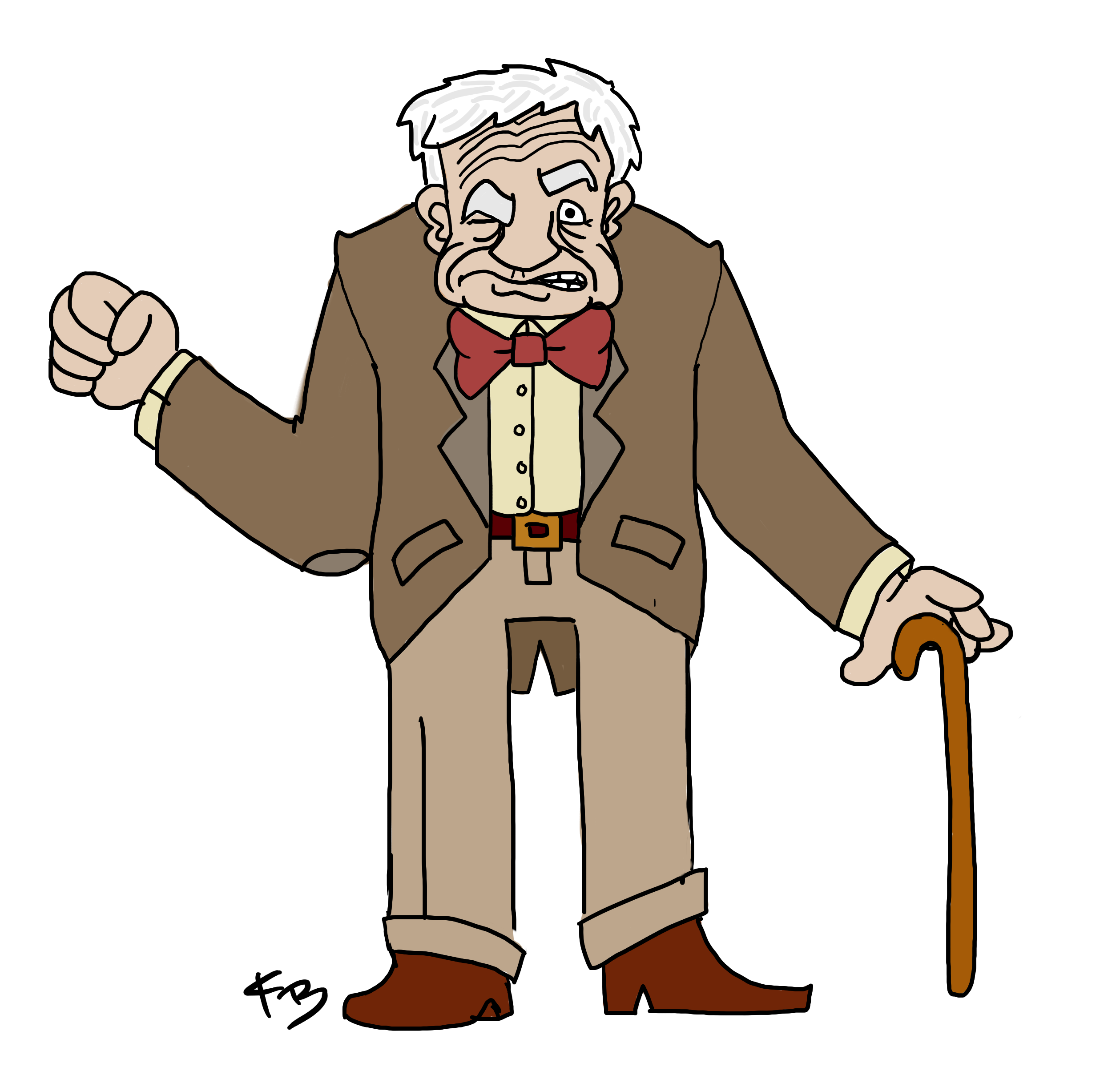 Grumpy Old Man Png Image Clipart