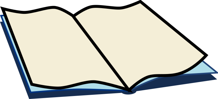 Open Book Template Images Transparent Image Clipart