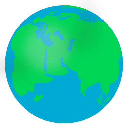 Globe Drawing Clipart