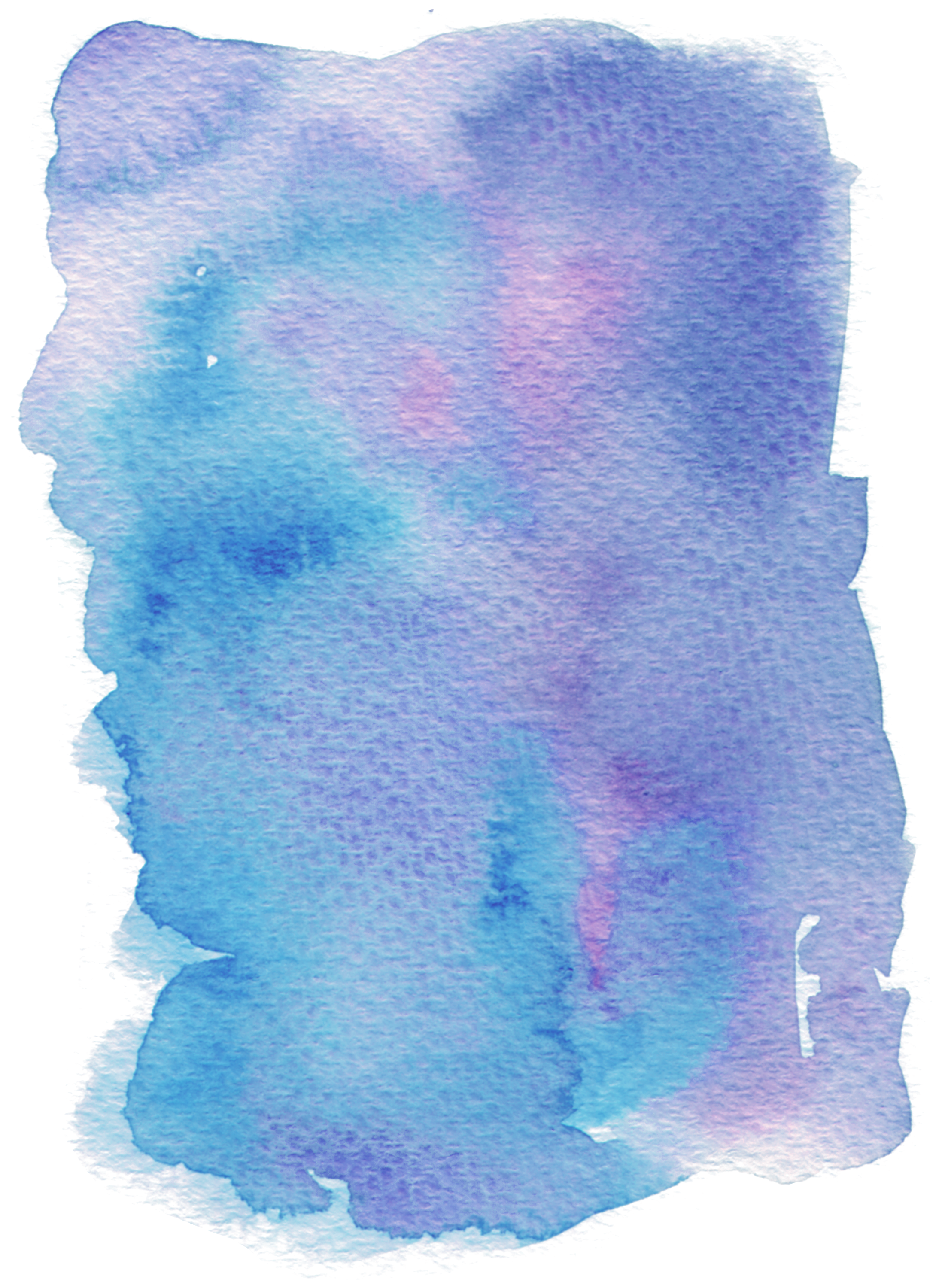 Watercolor Blue Painting Effect Free Photo PNG Clipart