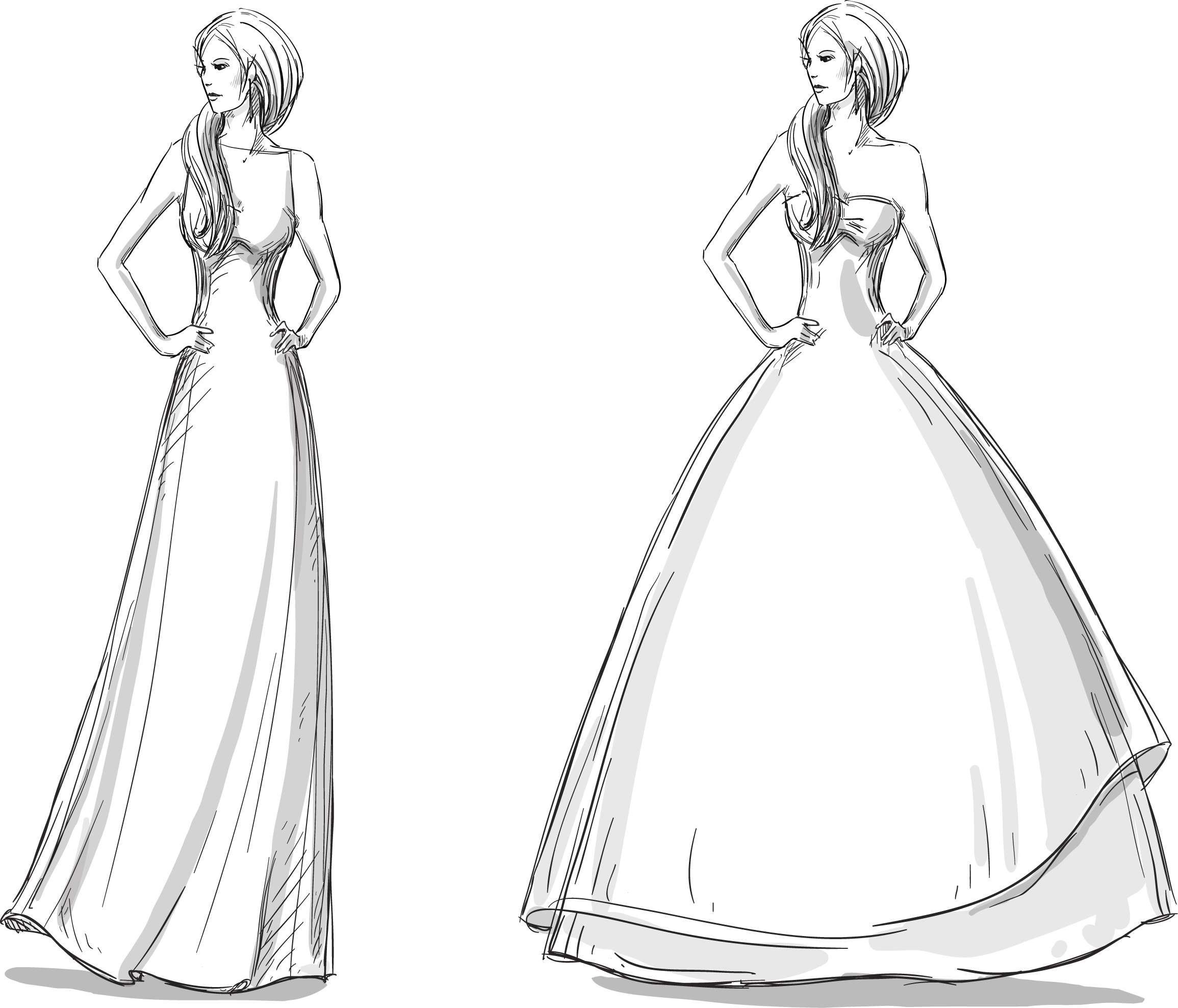 40+ Best Collections Transparent Dress Drawing Png | The Campbells
