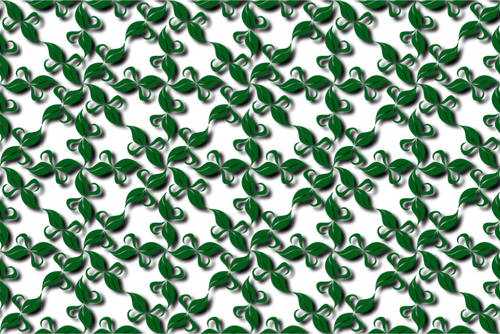 Leafy Motif Wallpaper Clipart