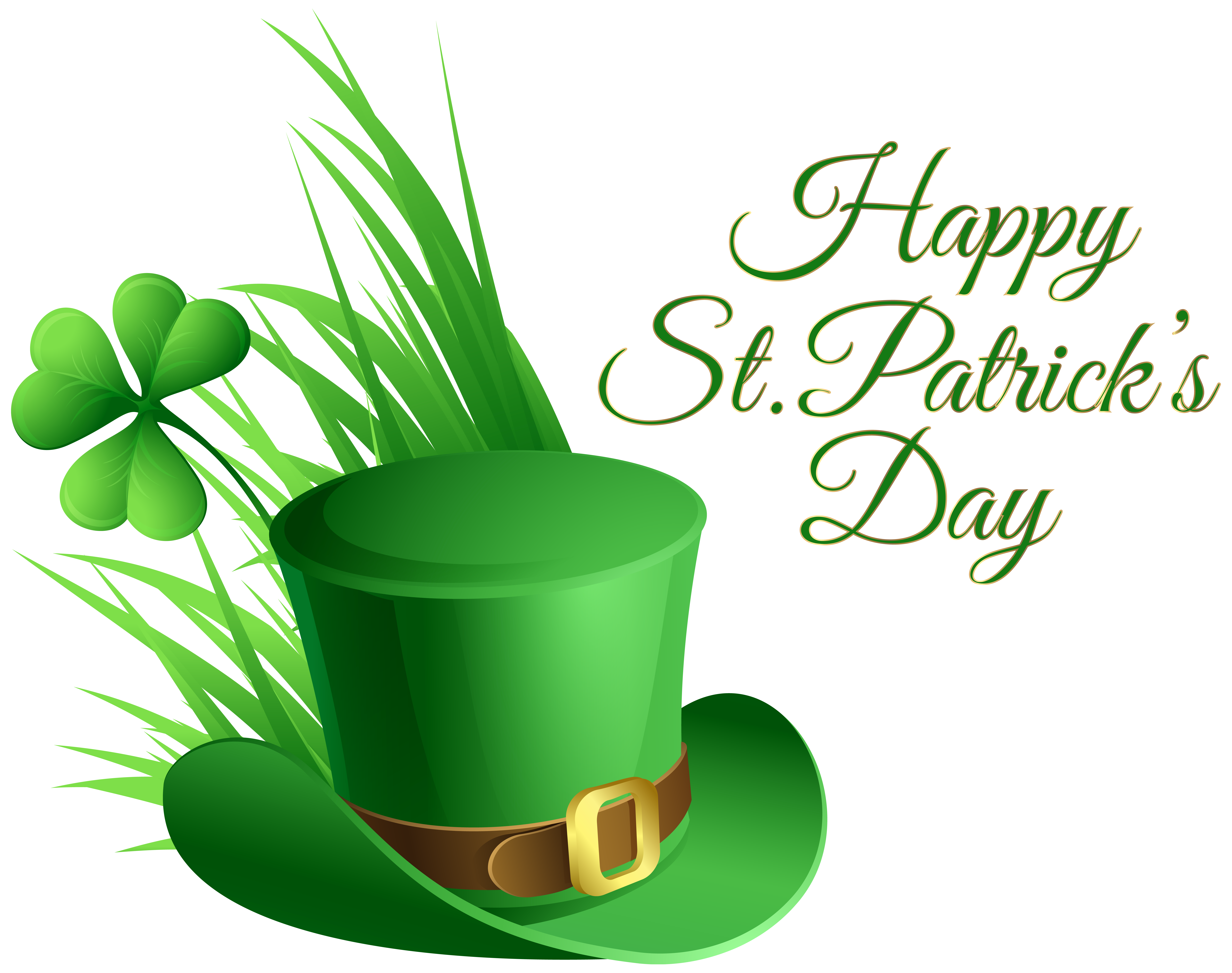 And Scalable Day Shamrock Patricks Vector Saint Clipart