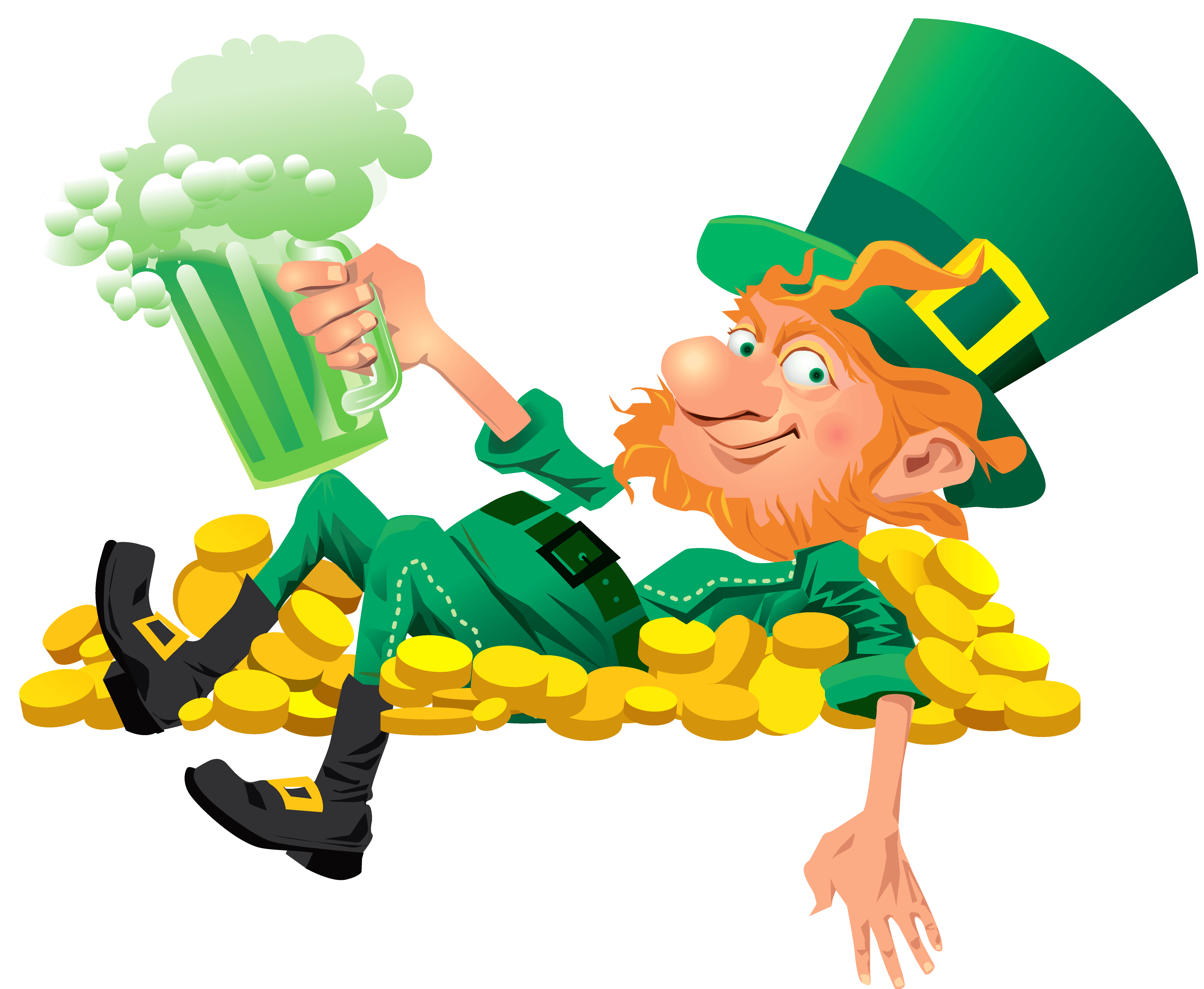 Leprechaun Day Saint Ireland Patrick'S Free Transparent Image HD Clipart