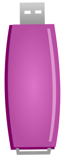 Pink Flash Drive Clipart