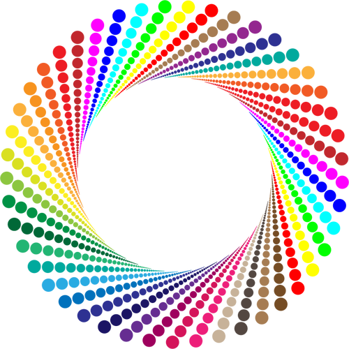 Colorful Circles Clipart