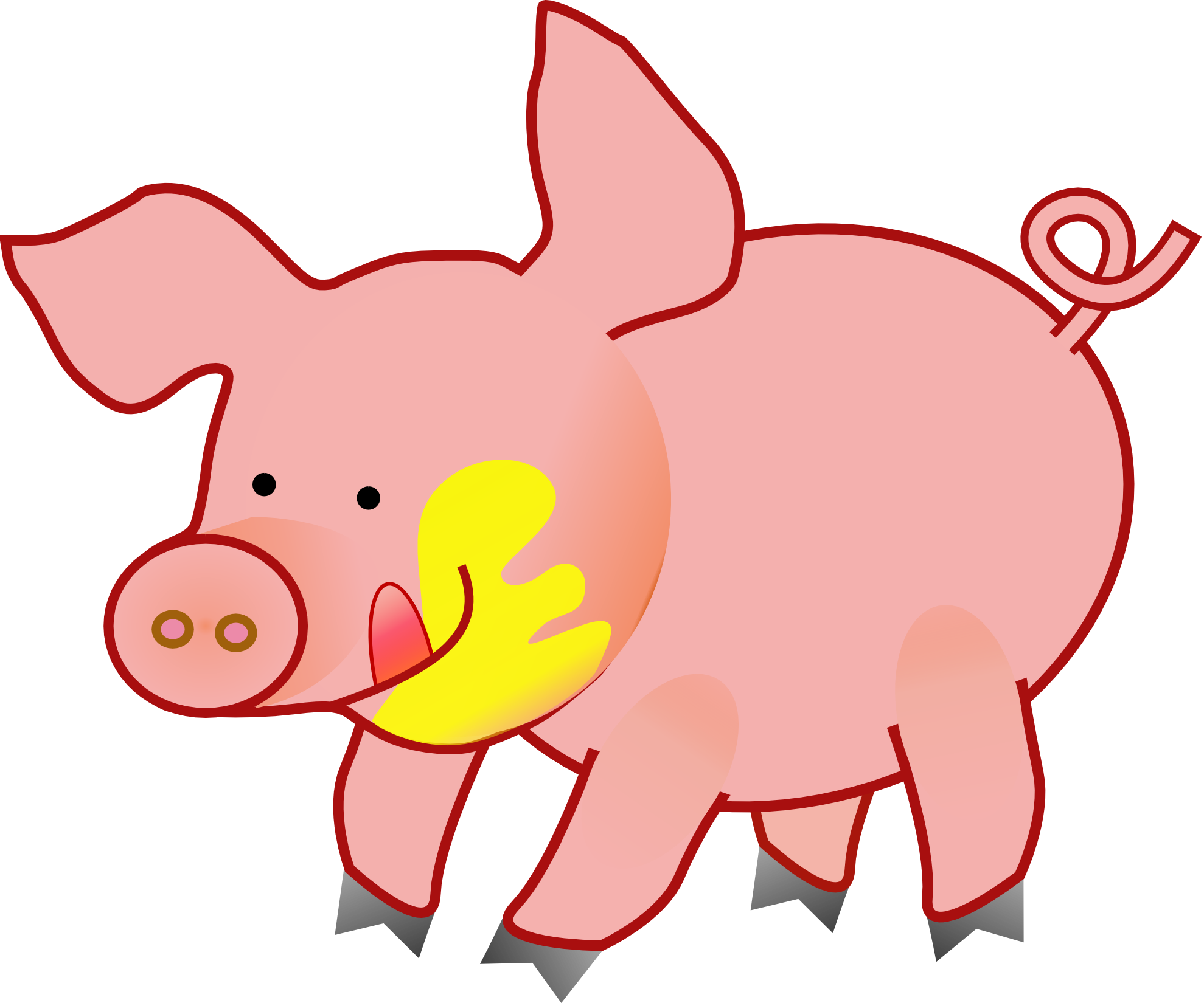 Pig Cartoon Images Image Png Clipart