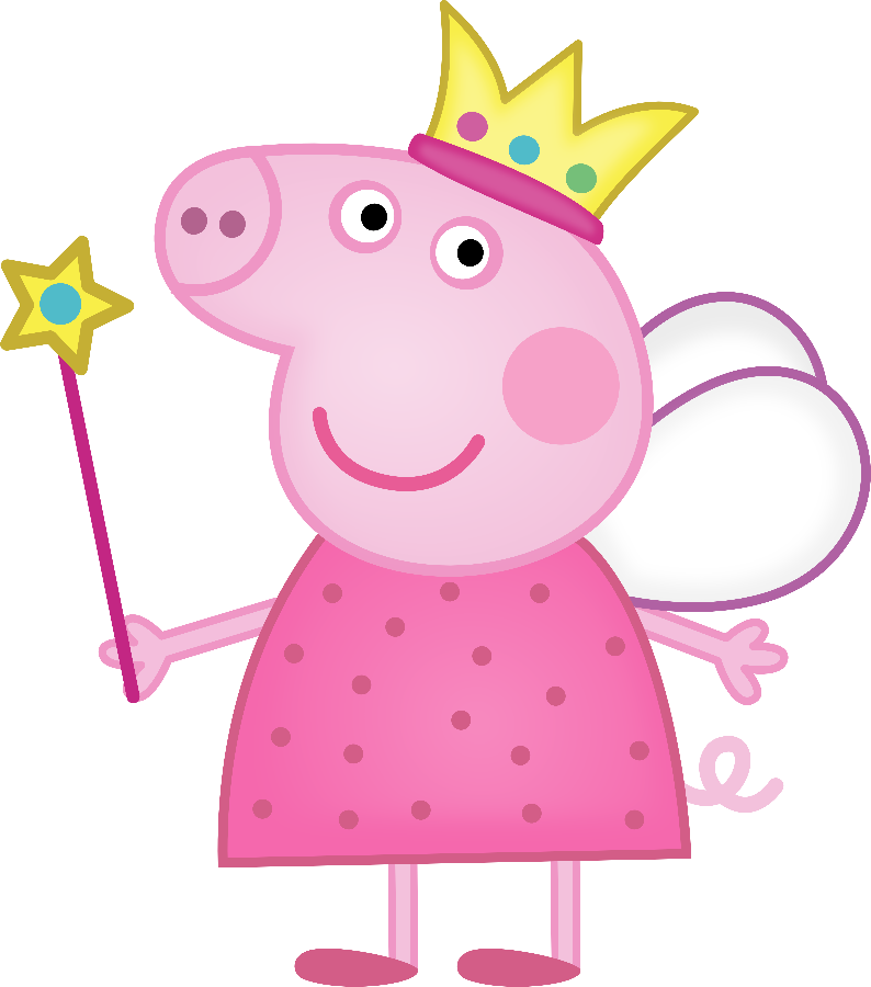 Peppa Daddy Princess Pig Free PNG HQ Clipart