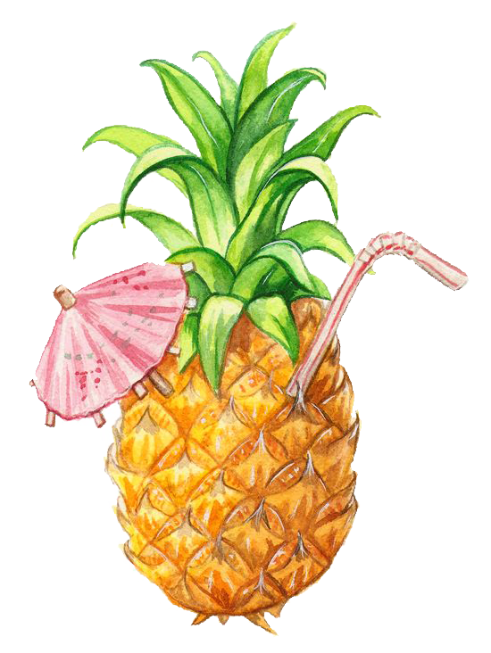 Smoothie Juice Fruit Drawing Pineapple Free Clipart HD Clipart