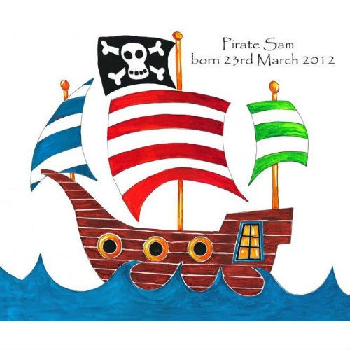 4 Images Of Pirate Ship Printable Clipart