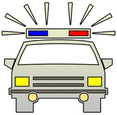 Police Cars Car Sketch And On Clipart