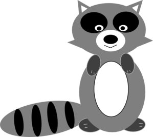 Raccoon Revised At Vector Png Image Clipart