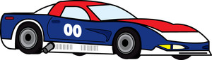 Race Car Image Image Of A Cartoon Clipart