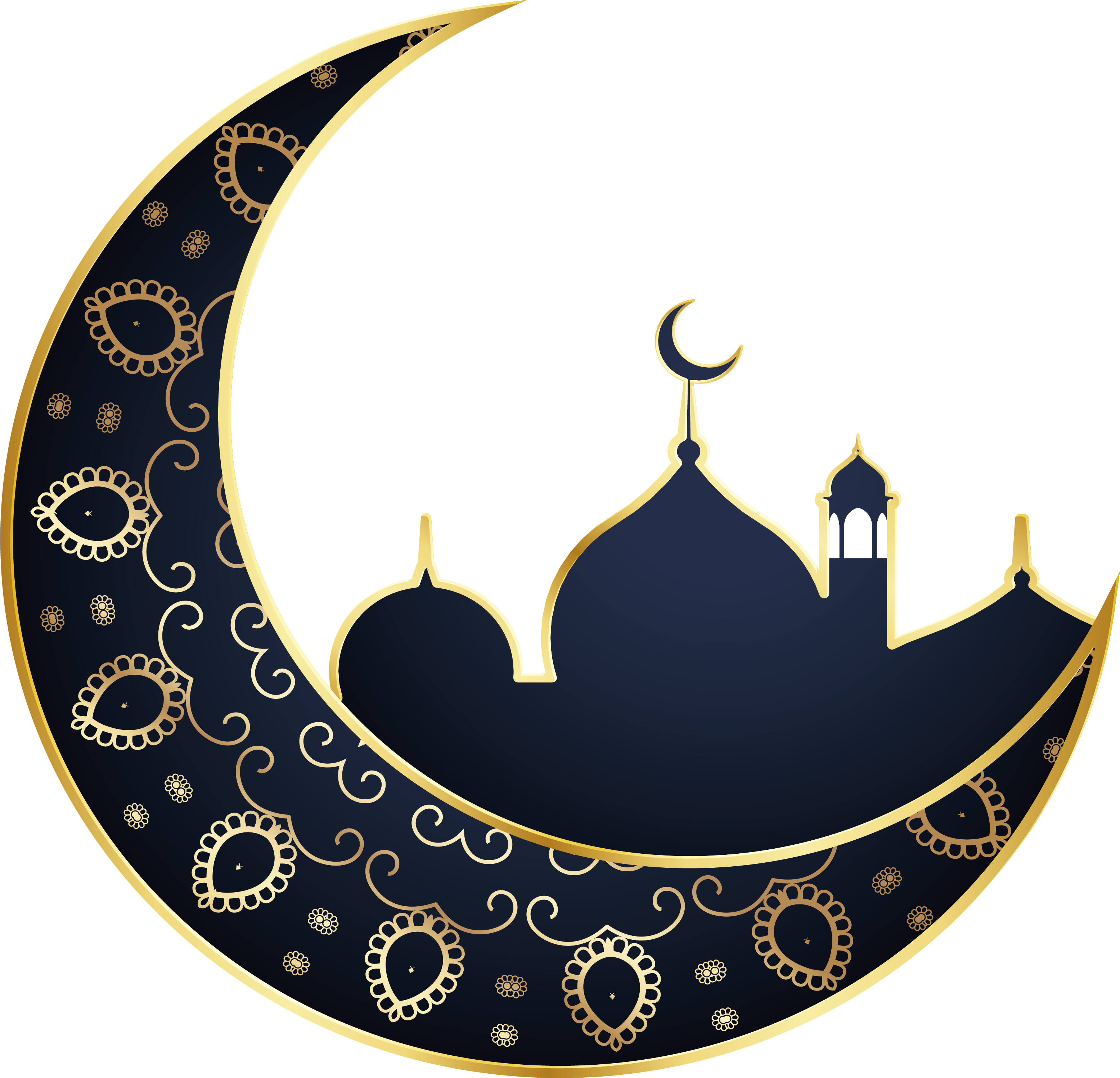 Download Mubarak Of Mosque Ramadan Poster Moon Eid Clipart Png Free Freepngclipart