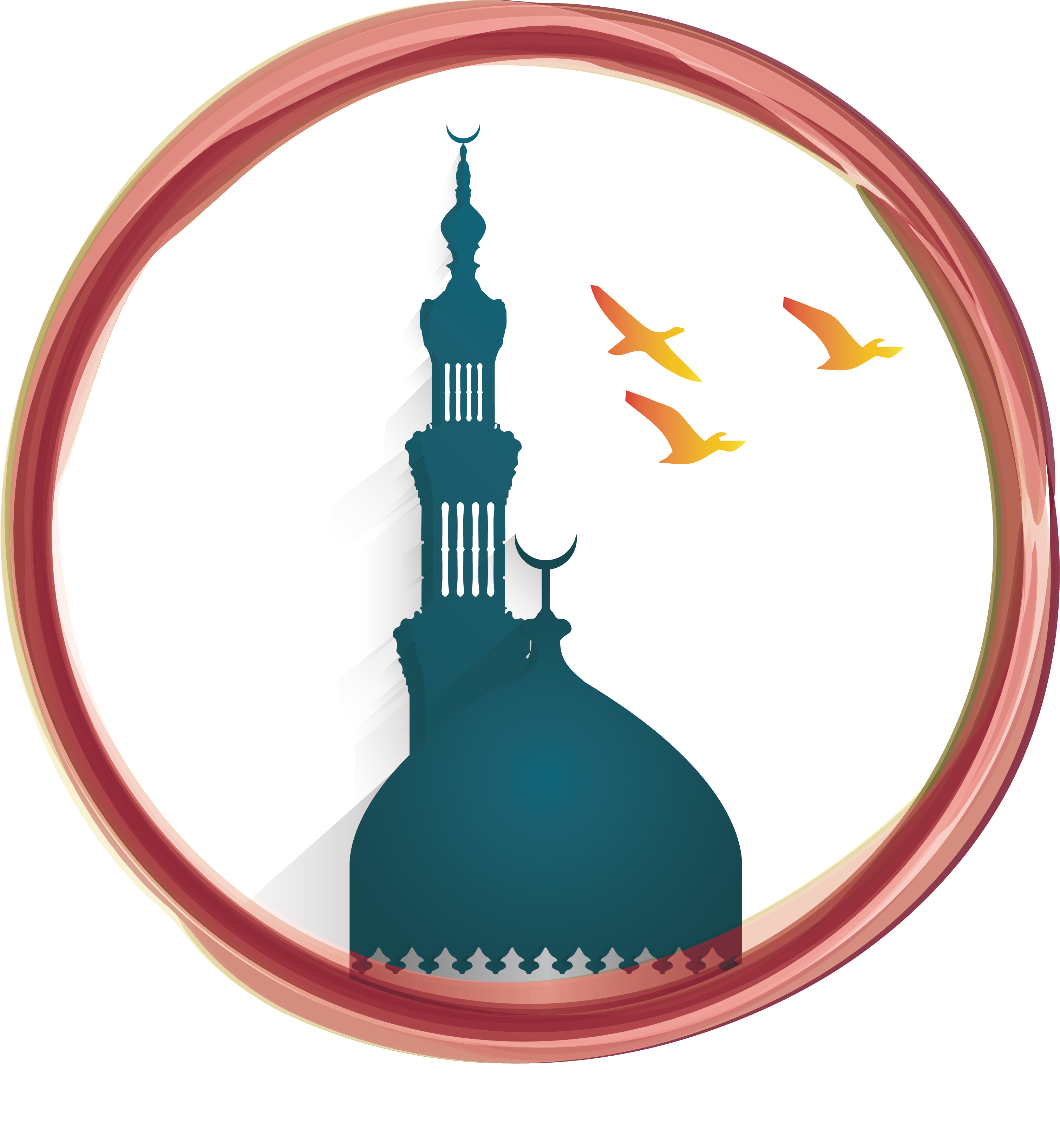 Mawlid Mubarak Prayers Poster Al-Adha Islamic Eid Clipart