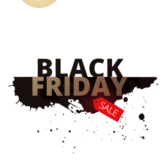 Wordart Friday Black Sales Gift Free Clipart HD Clipart
