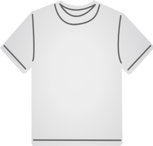 T Shirt White Shirt At Clker Vector Clipart