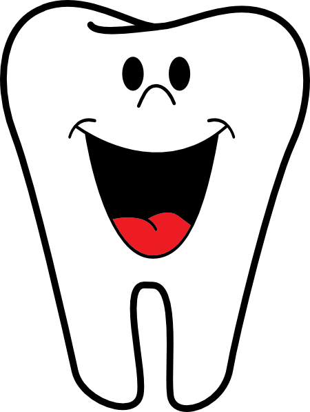 In A Tooth Smile Kid Free Download Clipart