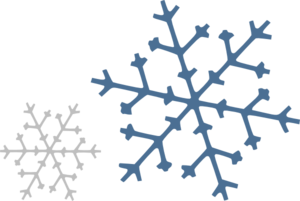 Snowflakes At Clker Vector Png Image Clipart