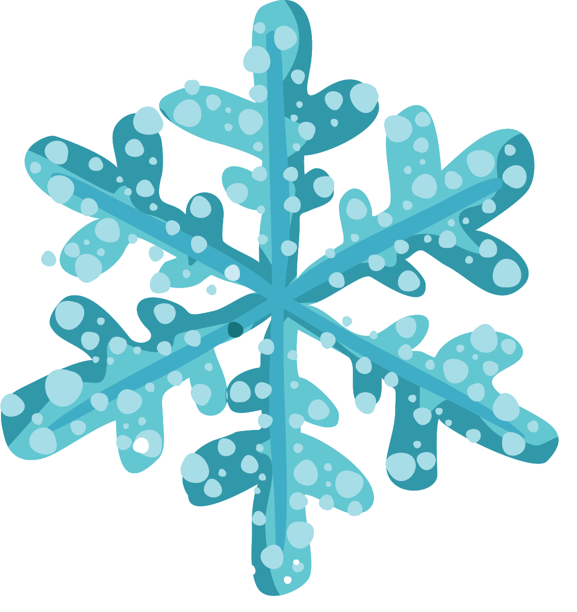 Free Christmas Snowflake Snowflakes For Christmas Clipart