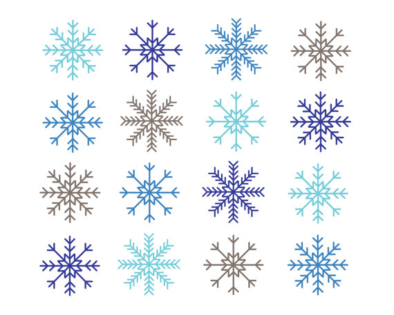 Snowflakes 2 Image Png Images Clipart