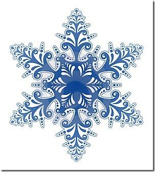 Snowflakes On Christmas Snowflakes And Album Clipart