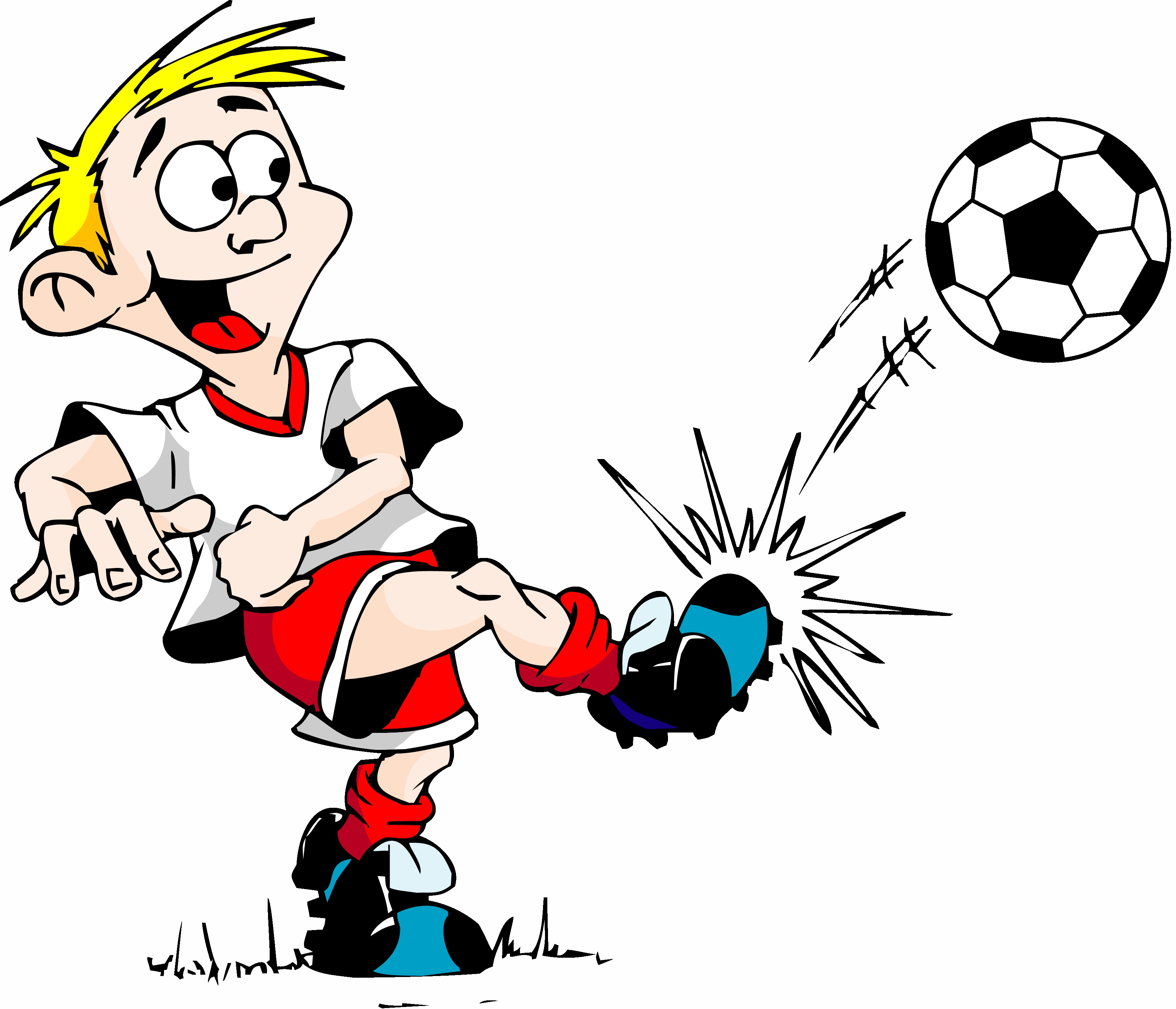 Girl Kicking Soccer Ball Png Image Clipart